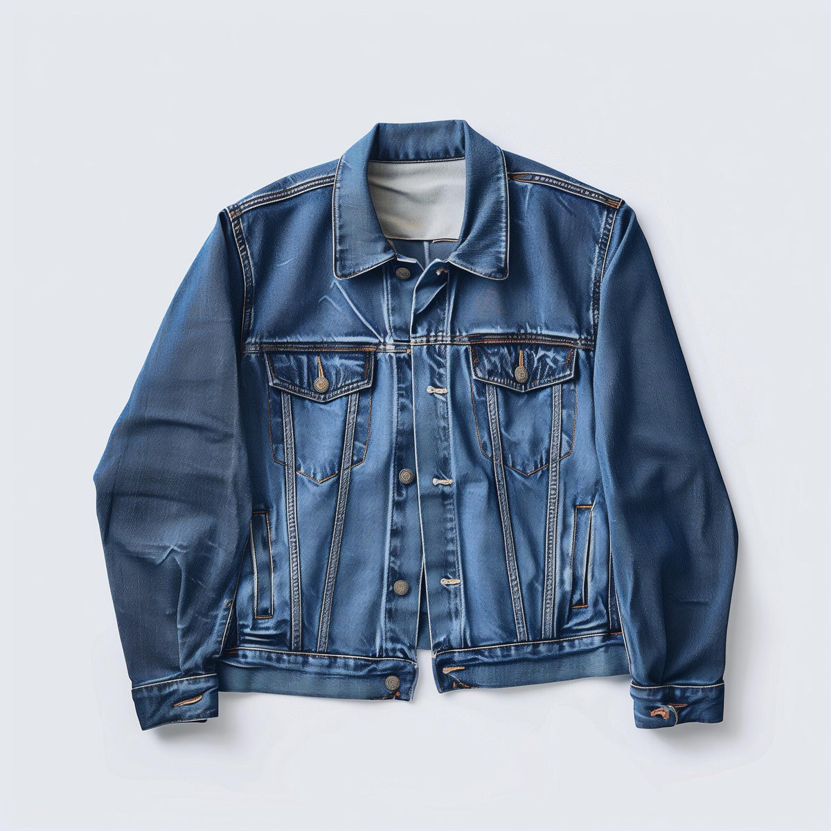 Classic Blue Denim Trucker Jacket